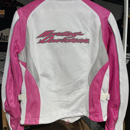 PINK HARLEY-DAVIDSON RIDING GEAR JACKET