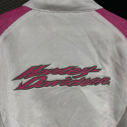 PINK HARLEY-DAVIDSON RIDING GEAR JACKET