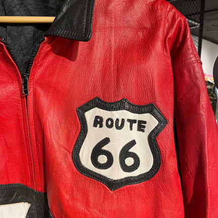 ROUTE 66 LEATHER JACKET