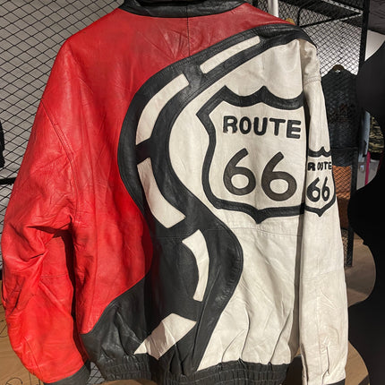 ROUTE 66 LEATHER JACKET