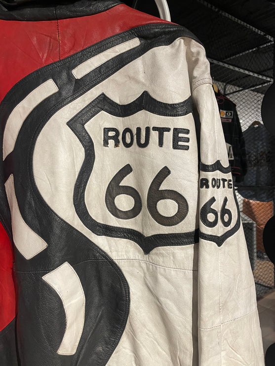 ROUTE 66 LEATHER JACKET