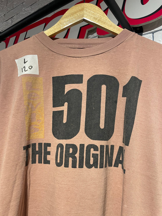 Cropped 90's Levi's 501 Tee