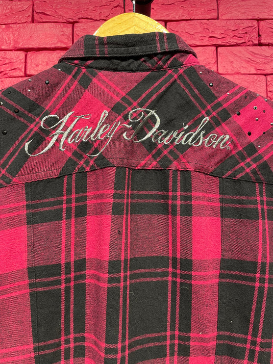 Studded Harley-Davidson Button-up