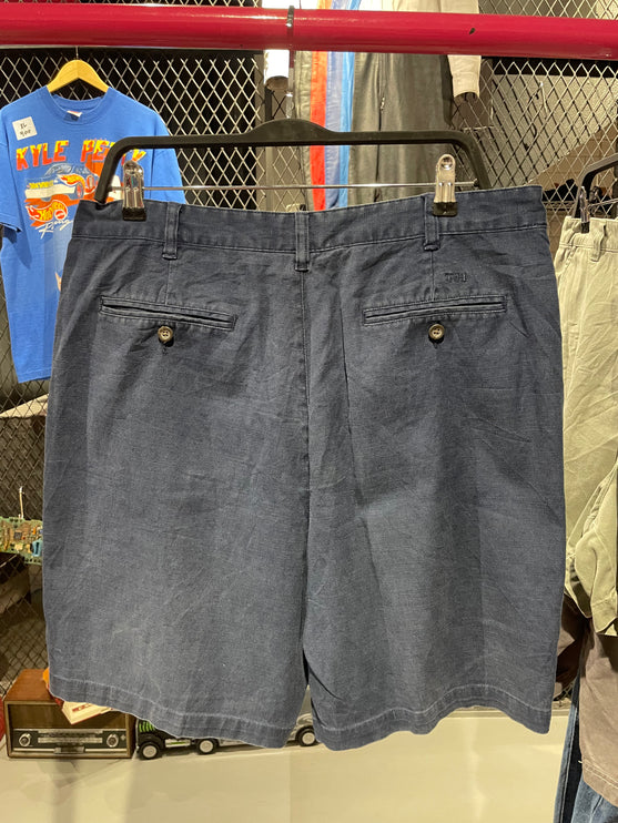 Tommy Hilfiger navy linen shorts