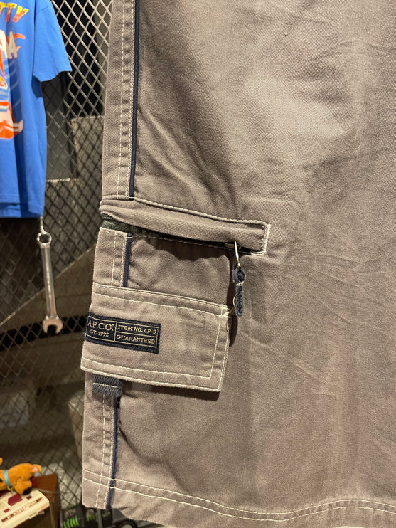 APCO grey cargo shorts