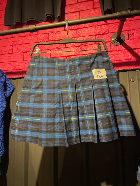 PLAID TENNIS SKIRT