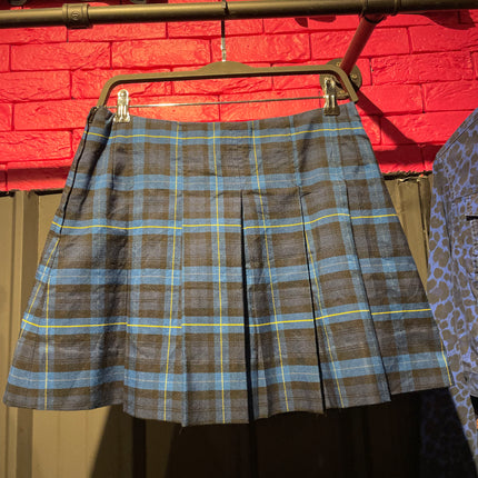 PLAID TENNIS SKIRT