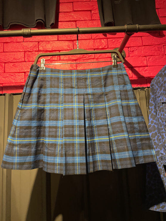 PLAID TENNIS SKIRT