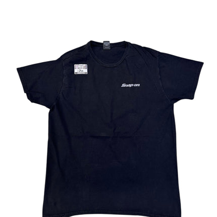 Snap on logo tee