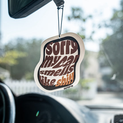 Vanilla Cookies - Outof10 Sorry my car smells like Sh*t air freshener