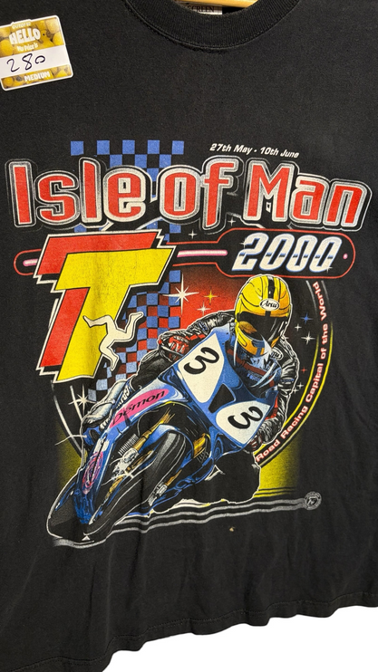 Isle Of Man Road Races Vintage Graphic T-Shirt