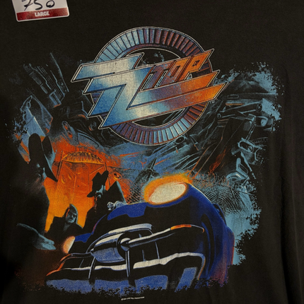 Vintage ZZ Top Recycler World Tour Graphic T-Shirt