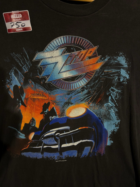 Vintage ZZ Top Recycler World Tour Graphic T-Shirt