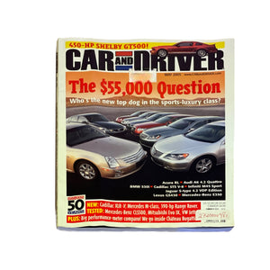 2005 Car & Driver Magazine