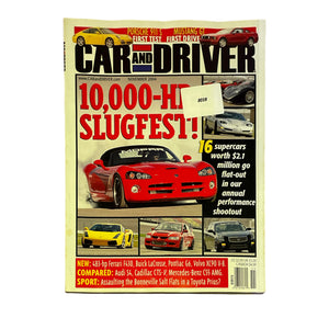 2004 Car & Driver Magazine