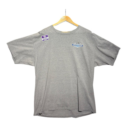 OutOf10 grey cotton blend crewneck t-shirt featuring a small Daytona Speedweeks logo on the chest