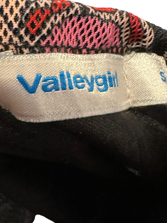 OutOf10 Valleygirl floral print mini dress clothing label showing brand name and size tag