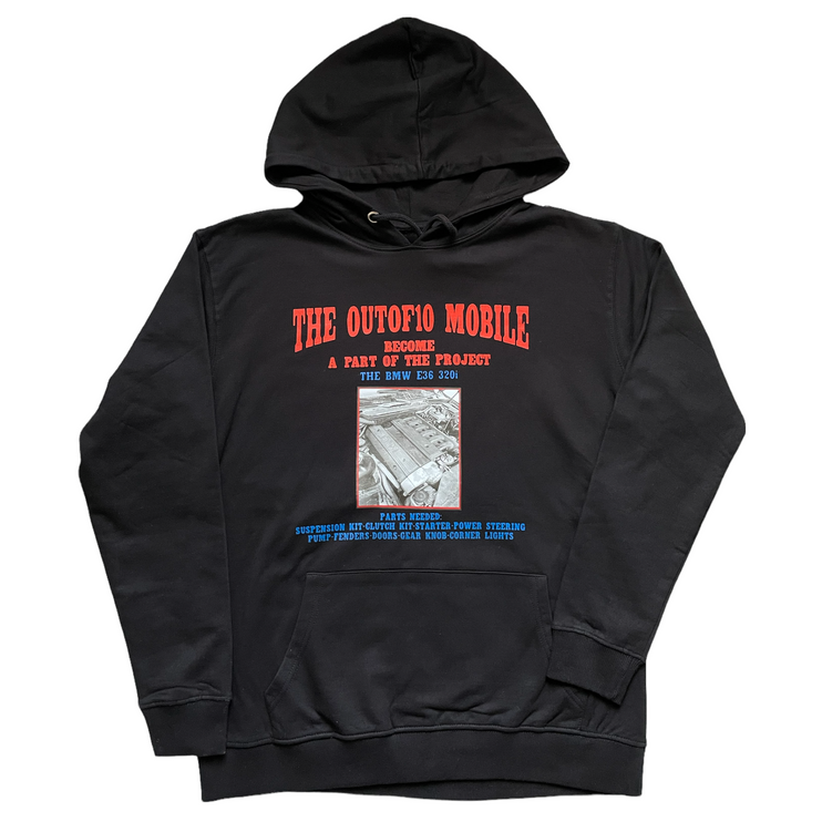 OUTOF10 MOBILE HOODIE